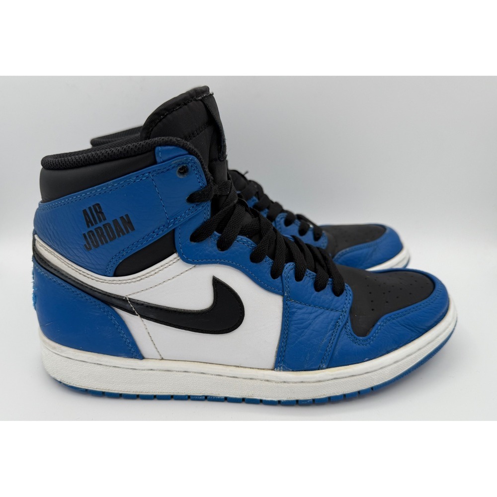 Air Jordan 1 Retro Rare Air Max Blue Black White Sneakers Shoes